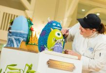 Huevos de Pascua artesanales sorprenden a los visitantes en Disney